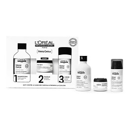 Coffret Trio Metal Detox - Soins Cheveux Anti-Métal